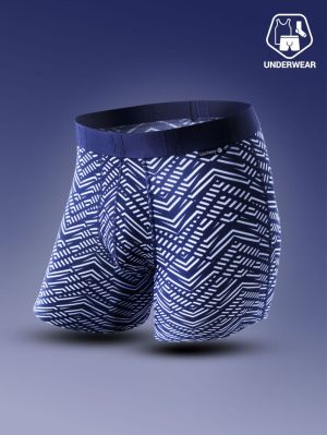 KATOEN Navy print